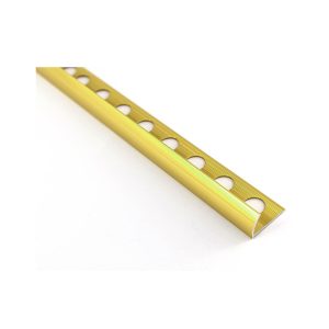 PERFIL  DORADO ALUMINO 8.5 mm x 2.60 mt - Imagen 1
