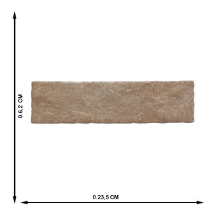 MIJARES 6.2X23.5 COUNTRY 623 BEIGE - Imagen 3