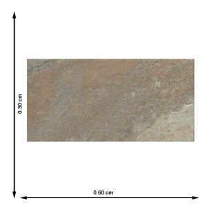 PISO 30X60 KATHMANDU OCRE ANTID - Imagen 2