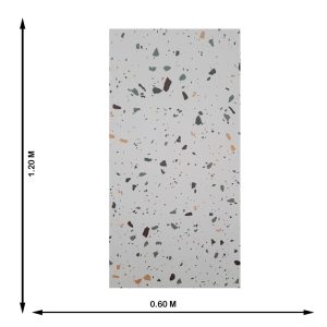 PISO 60X120 #126A19 TERRAZO MIX - Imagen 3