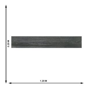 PISO 20X120 DRAKE ANTHRACITE RECT - Imagen 2