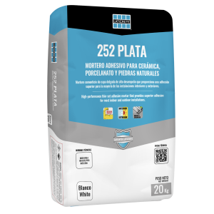 PEGAMENTO 252 PLATA WHITE 20KG