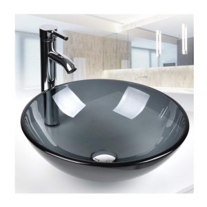 LAVAMANO #GB-20-BC VIDRIO NEGRO