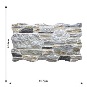 MIJARES 26.3X47.5 JACA GRIS - Imagen 3
