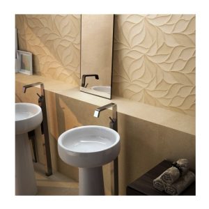 AZULEJO 30X90 LEAVES AVENUE BEIGE - Imagen 2