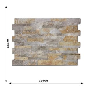 AZULEJO 34X50 ORDINO ORO - Imagen 3