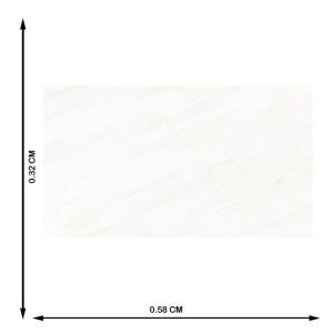 AZULEJO 32X58 #CARRARA BRANCO - Imagen 2