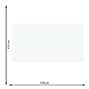 AZULEJO 31X56 #RT57806 BRANCO MATE - Imagen 2