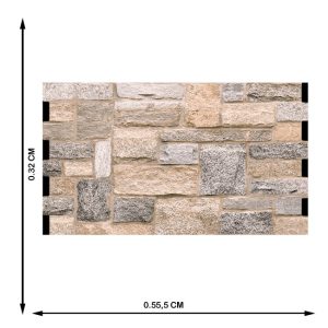 AZULEJO 32X55.5 #HD32700 ROCK CLASSIC - Imagen 3
