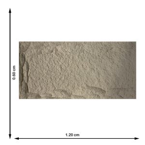 LAMINA PU #G001,2-3A ESTILO PIEDRA 60X120 - Imagen 2