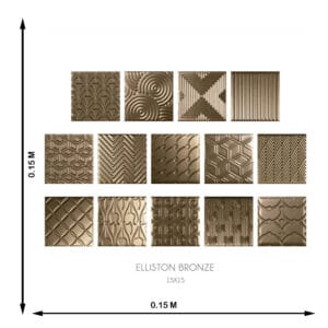 AZULEJO 15X15 ELLISTON BRONZE - Imagen 3