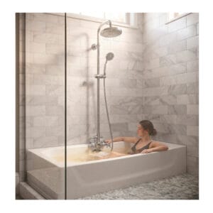 JUEGO DUCHA #GF-668 PLATEADA DECOR